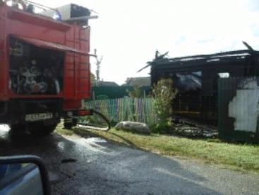 На пожаре в Вышневолоцком районе погиб мужчина