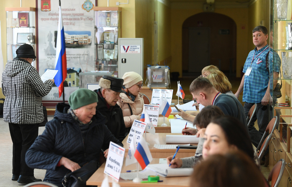 Игорь Руденя проголосовал на выборах президента РФ