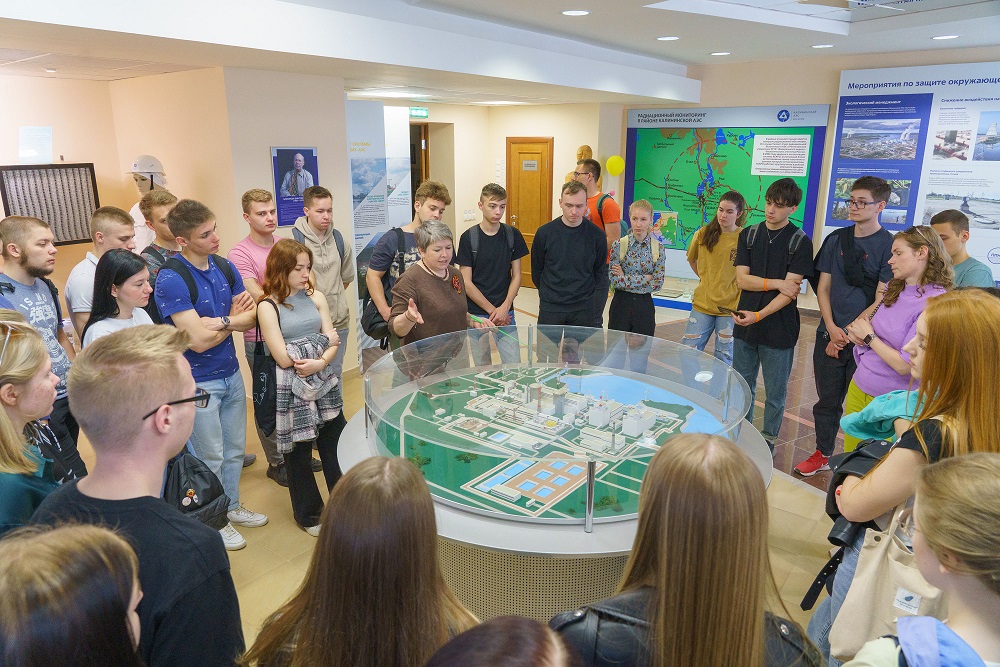 Студенты ИГЭУ прошли ознакомительную практику на Калининской АЭС