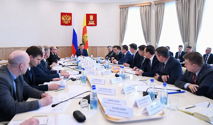 Игорь Руденя провел совещание с Правительством Тверской области по вопросу гуманитарной помощи Донбассу