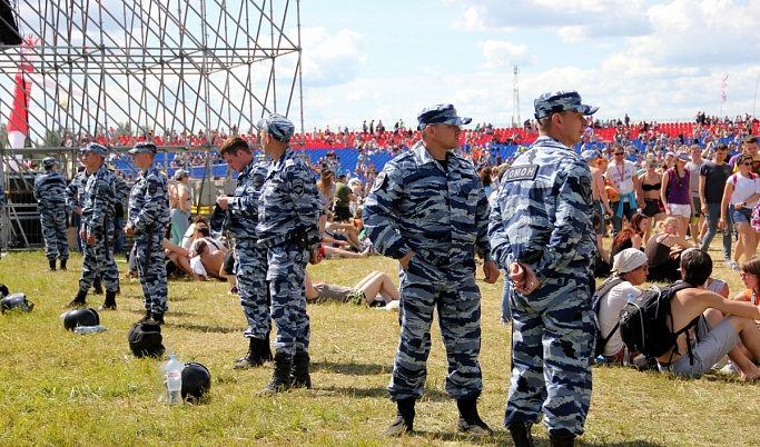 Тверских полицейских поблагодарили организаторы «Нашествия»