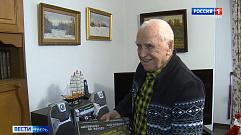 Старейший работник областного радио Валентин Фадеев отмечает 90-летний юбилей