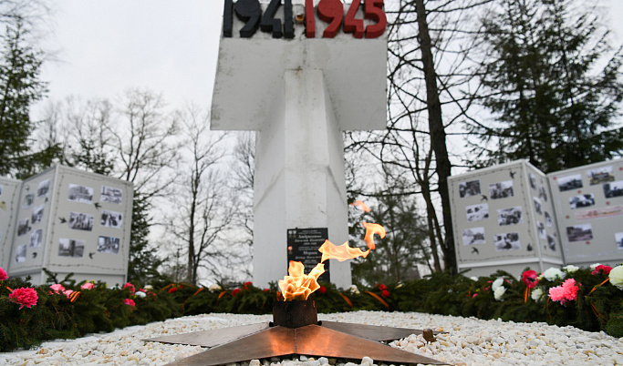 Игорь Руденя возложил цветы к Обелиску Славы в Сонково