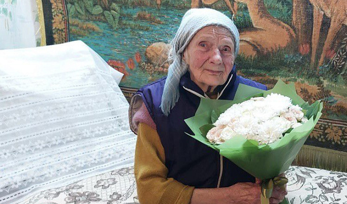 В Тверской области 100-летие празднует труженица тыла Евгения Трубицына