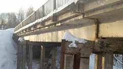 Мост через реку Береза в Оленинском районе перекрыт до сентября 2020 года
