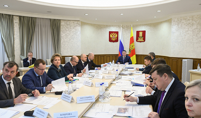 15 декабря Игорь Руденя провел заседание Президиума Правительства Тверской области