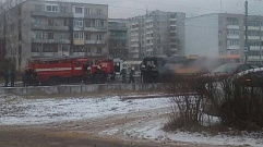 В сгоревшем в Твери автобусе никто не пострадал