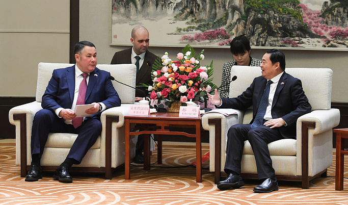 Игорь Руденя и Хао Пэн договорились о сотрудничестве регионов