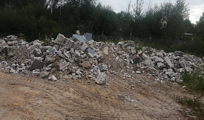 Несанкционированную свалку ликвидировали в Калининском районе