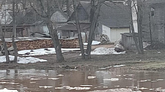 Пониженные участки местности затопило в Тверской области