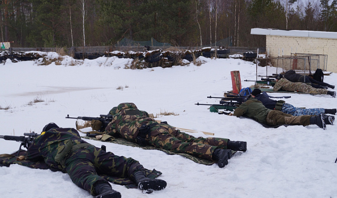 Соревнования снайперов прошли в Тверской области