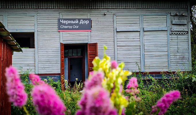 В Тверской области сгорела старая станция ретро-поезда «Селигер»