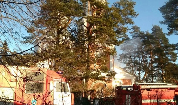В Осташковском округе произошёл пожар в Казанском храме