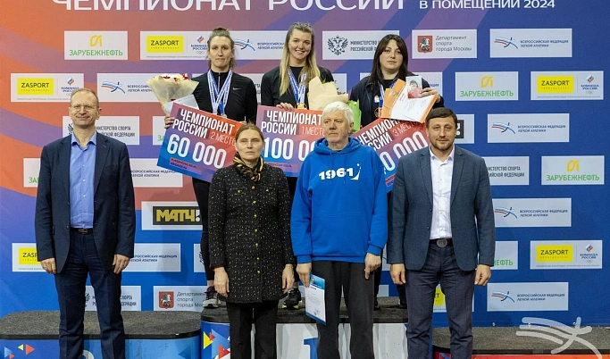 Алена Гордеева из Тверской области стала шестикратной чемпионкой России в толкании ядра