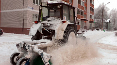 Последствия снегопада в Твери ликвидируют круглосуточно