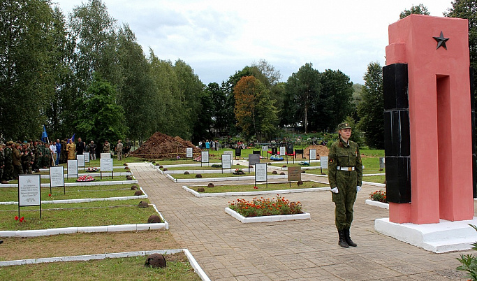 В городе Белый перезахоронили более 320 воинов, погибших в годы Великой Отечественной войны