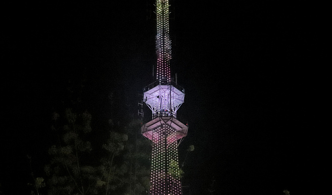 В День Победы на телебашне в Твери включат праздничную подсветку 