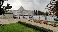 В Твери началась реставрация сквера у памятника Михаилу Тверскому