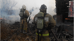 Огонь уничтожил дачный дом в Тверской области