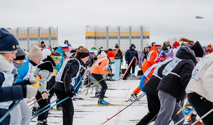 В Твери в региональном этапе «Лыжни России» приняли участие 4500 человек