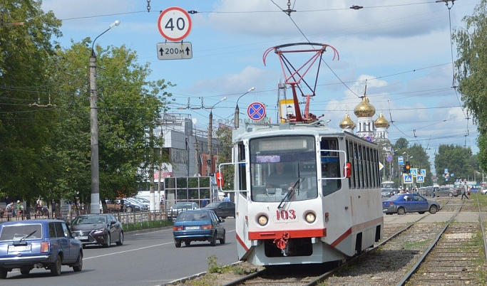 В Твери на несколько дней приостановили трамвайное движение