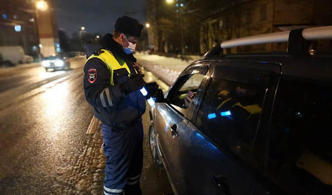 2 января в Тверской области выявили более 30 пьяных водителей 