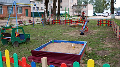 В Ржевской колонии появилась детская площадка