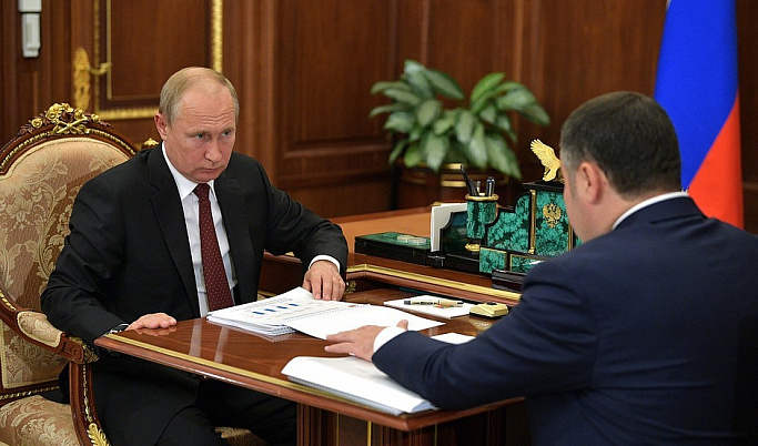 Президент Владимир Путин встретился с губернатором Игорем Руденей