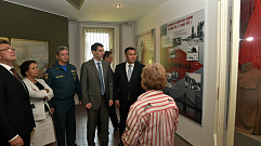 Игорь Руденя и Игорь Щёголев побывали в Музее Калининского фронта