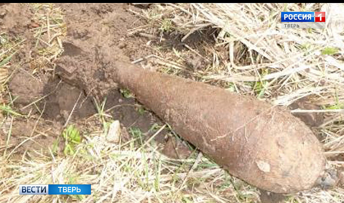 В Тверской области обезвредили 25-килограммовую бомбу 