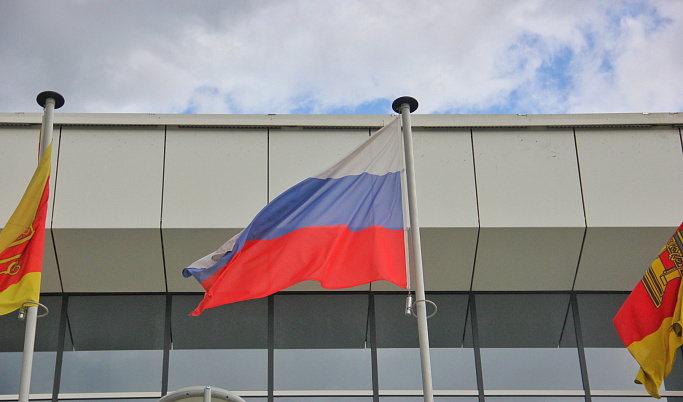 Жители Тверской области стали одними из самых активных участников акции ко Дню российского флага 