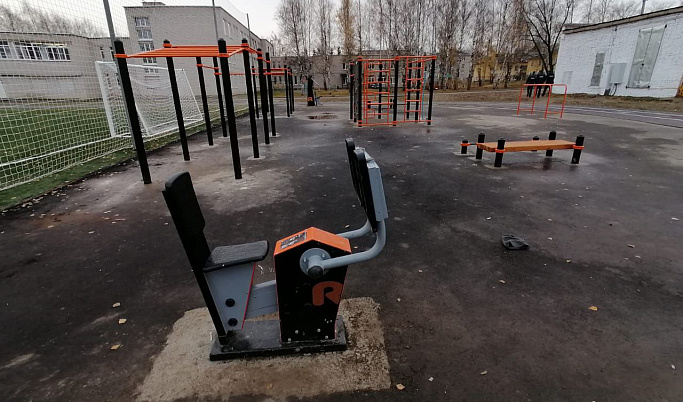 В Тверской области открыли новые спортивные площадки