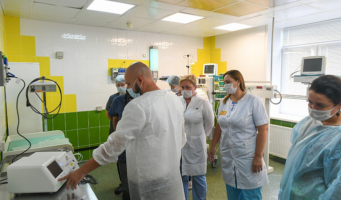 В ДОКБ Твери поступило новое оборудование для спасения жизней новорожденных пациентов