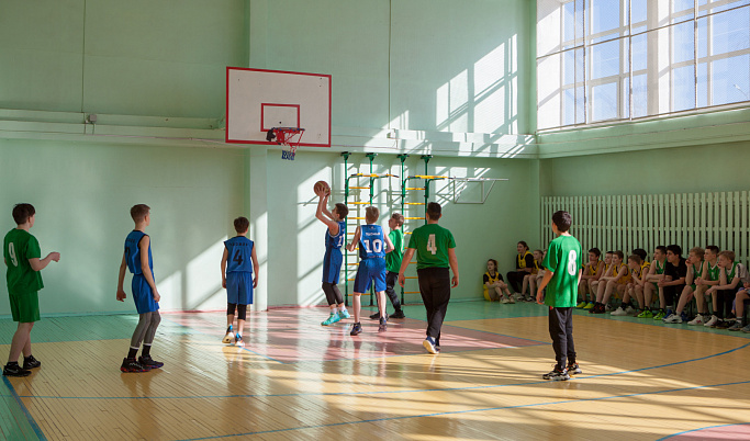В Удомле стартовал 5-й сезон соревнований среди школьников «Планета баскетбола — оранжевый атом»