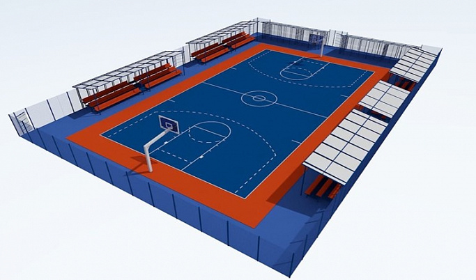 Новая баскетбольная площадка появится на территории спорткомплекса Калининской АЭС