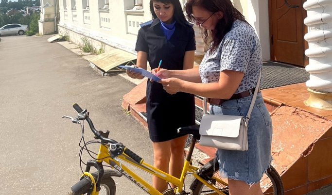 В Тверской области женщине вернули похищенный велосипед