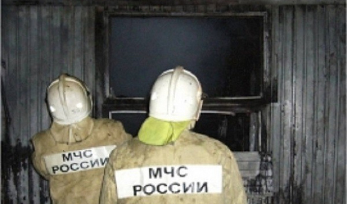 При пожаре в Тверской области пострадал человек