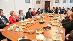 В Торжке прошла встреча Игоря Рудени с ветеранами