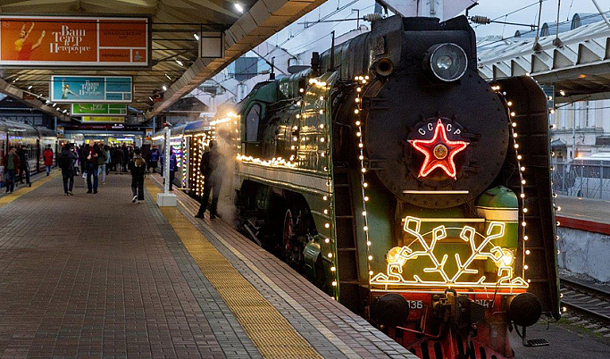 Накануне Нового года в Тверь приедет поезд Деда Мороза
