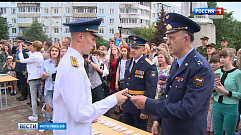 Выпускники военной академии ВКО имени Жукова получили лейтенантские погоны