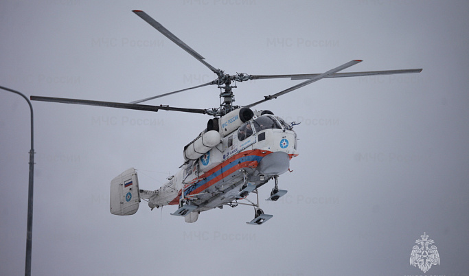 Вертолет санавиации экстренно вылетел за пациентом в Старицкий округ