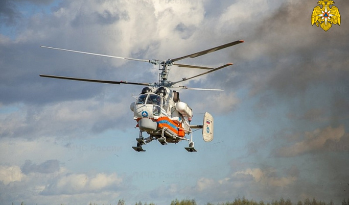 В Тверь на вертолете экстренно доставили ребенка из Бологовской ЦРБ