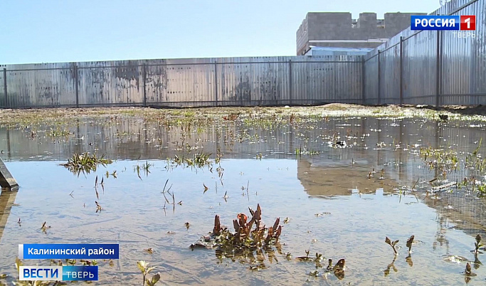  В Тверской области из-за паводка продолжает топить приусадебные участки