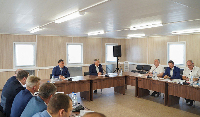 Игорь Руденя и Вячеслав Петушенко провели совещание о ходе строительства Северного обхода Твери