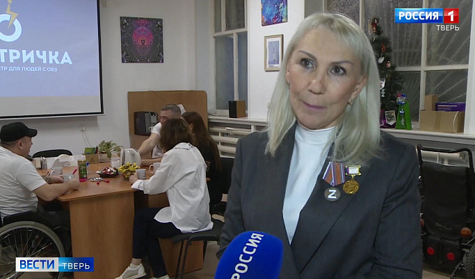 В Твери волонтера с 30-летним стажем Марину Леонович наградили медалью