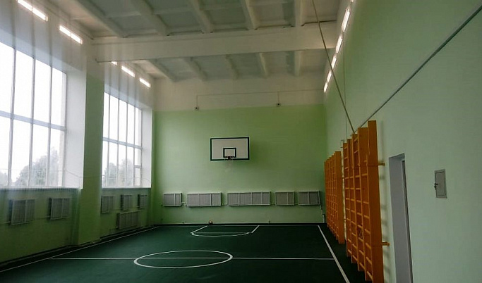 В школе Зубцовского района отремонтировали спортзал после обращения местных жителей к губернатору