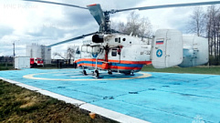 Вертолет санавиации доставил пациента из Андреаполя в Нелидово