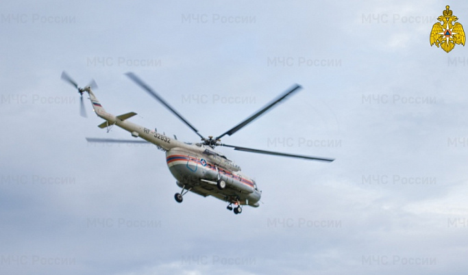 Из Торопца в Тверь экстренно эвакуировали пациента на вертолете санавиации