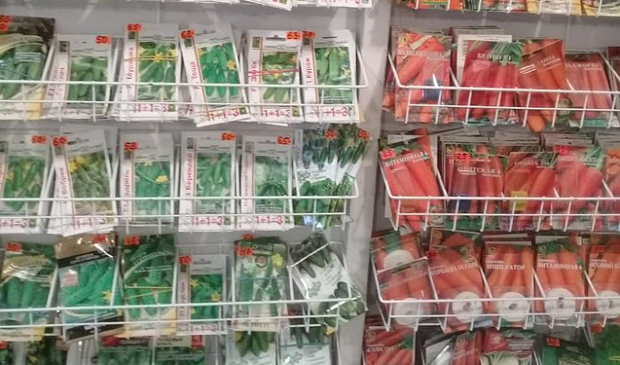 На рынке в Ржеве торговали семенами без документов