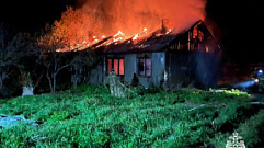 На пожаре в Ржевском округе погибло два человека